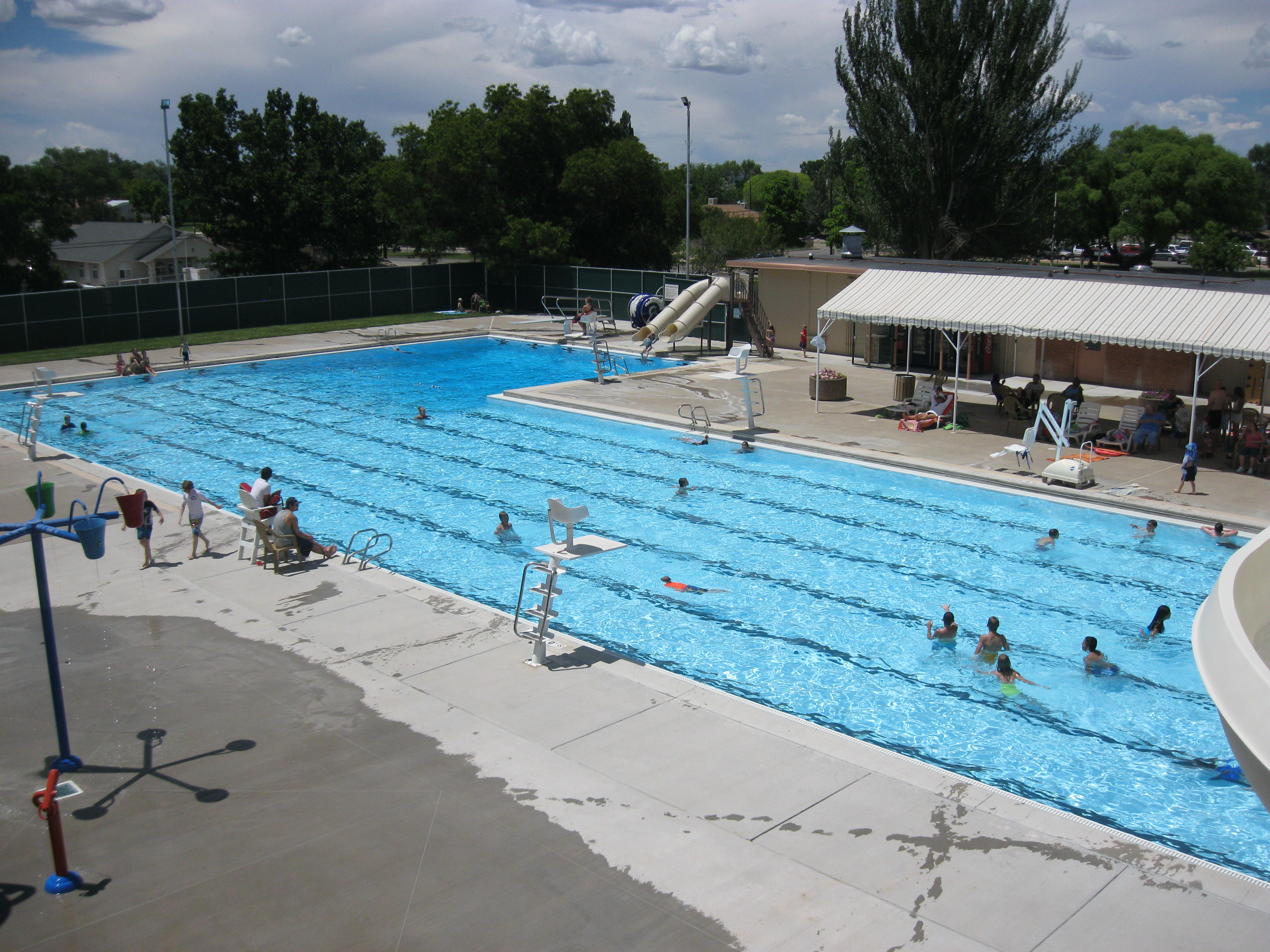 Outdoor Pool Full View